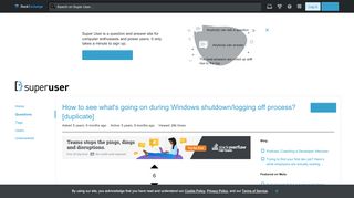 
                            12. How to see what's going on during Windows shutdown/logging off ...