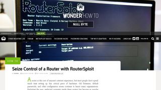 
                            2. How to Seize Control of a Router with RouterSploit « Null Byte ...