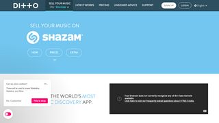 
                            8. How To Sell Music on Shazam | Keep 100% | Ditto Music