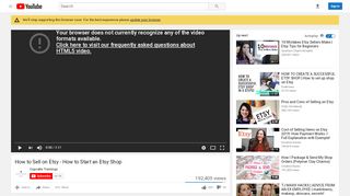 
                            8. How to Sell on Etsy - How to Start an Etsy Shop - YouTube
