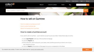 
                            12. How to sell on Gumtree | CollectPlus