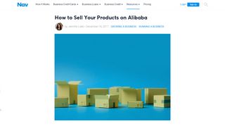 
                            7. How to Sell Your Products on Alibaba | Nav