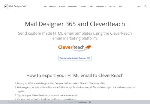 
                            13. How to send an HTML email campaign via CleverReach