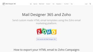 
                            6. How to send an HTML email campaign via Zoho Campaigns