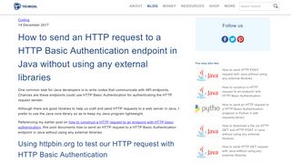 
                            3. How to send an HTTP request to a HTTP Basic Authentication ...