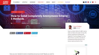 
                            5. How to Send Completely Anonymous Emails: 5 Effective Methods