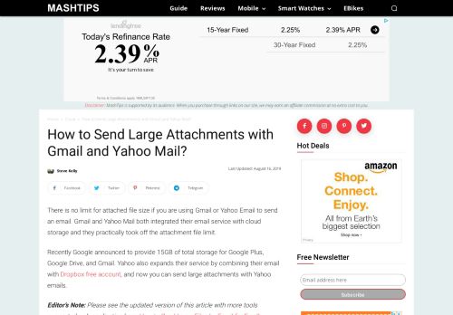 
                            10. How to Send Large Attachments with Gmail and Yahoo ...