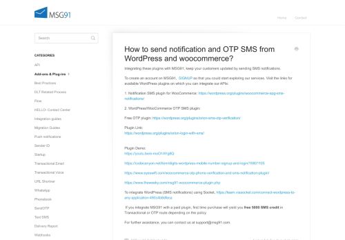 
                            10. How to send notification and OTP sms from Wordpress - MSG91 ...