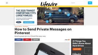 
                            9. How to Send Private Messages on Pinterest - Lifewire