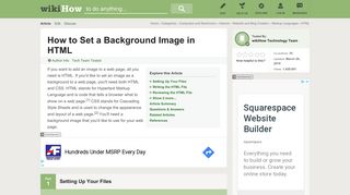 
                            8. How to Set a Background Image in HTML: 13 Steps (with Pictures)