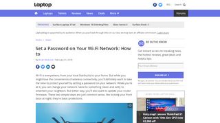 
                            9. How to Set a Password on Your Wi-Fi Network - Laptop Mag