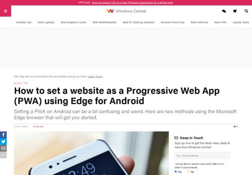 
                            6. How to set a website as a Progressive Web App (PWA) using Edge for ...