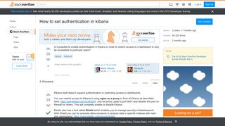 
                            6. How to set authentication in kibana - Stack Overflow