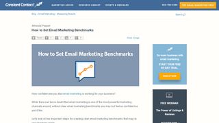 
                            6. How to Set Email Marketing Benchmarks - Constant Contact Blogs