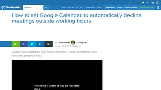 
                            9. How to set Google Calendar to automatically decline meetings outside ...