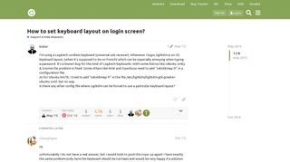 
                            4. How to set keyboard layout on login screen? - Ubuntu MATE Community