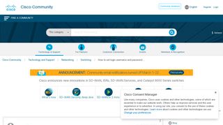 
                            2. How to set login username and password ... - Cisco Community