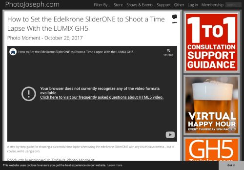 
                            10. How to Set the Edelkrone SliderONE to Shoot a Time Lapse