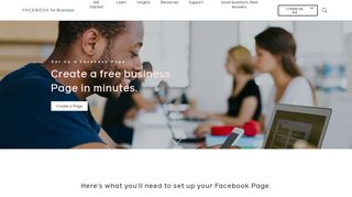 
                            2. How To Set Up A Facebook Page | Facebook Business