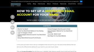 
                            10. How To Set Up A Hostgator Email Account For Your Band