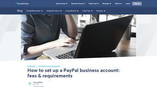 
                            6. How to set up a PayPal business account: fees & requirements ...