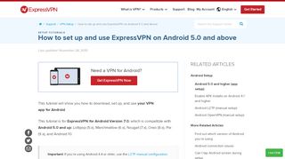 
                            13. How to Set Up a VPN on Android Pie and All Android OS | ExpressVPN