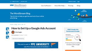
                            7. How to Set Up an AdWords Account - WordStream