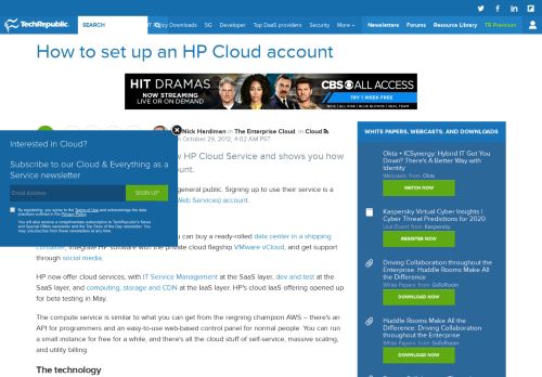 
                            9. How to set up an HP Cloud account - News, Tips, and Advice for ...