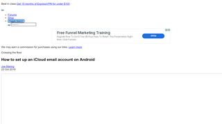 
                            8. How to set up an iCloud email account on Android | ...