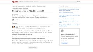 
                            9. How to set up an Xbox Live account - Quora