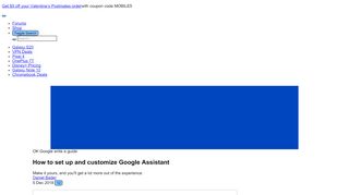 
                            13. How to set up and customize Google Assistant | Android ...