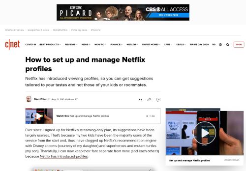 
                            11. How to set up and manage Netflix profiles - CNET