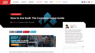 
                            5. How to Set Up and Use Kodi: For Beginners - MakeUseOf