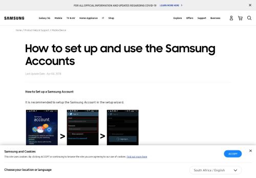 
                            2. How to set up and use the Samsung Accounts | Samsung Support ...