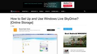 
                            6. How to Set Up and Use Windows Live SkyDrive? - TechNorms