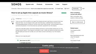 
                            11. How to set up Apple time capsule as music library? | Sonos Community