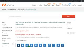 
                            10. How to set up DNS records for Namecheap email service with ...