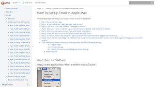 
                            4. How To Set Up Email In Apple Mail - UK2.net - UK2.net ...