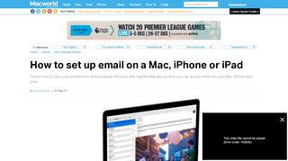 
                            11. How to set up email on a Mac, iPhone or iPad using Apple Mail ...