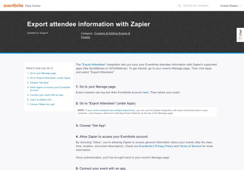 
                            10. How to set up Eventbrite's Zapier integration 