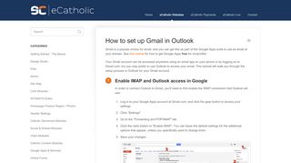 
                            11. How to set up Gmail in Outlook - eCatholic Help Center