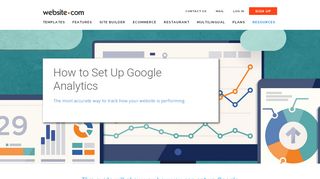 
                            12. How to Set Up Google Analytics — Website.com