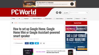 
                            13. How to set up Google Home, Google Home Mini or Google Assistant ...