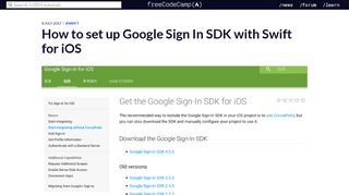 
                            5. How to set up Google Sign In SDK with Swift for iOS