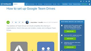 
                            8. How to set up Google Team Drives - TechRepublic