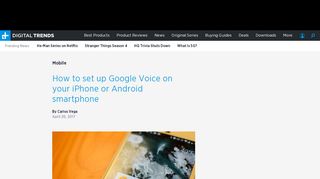 
                            10. How to Set up Google Voice on iOS or Android Smartphones | Digital ...