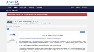 
                            12. How to set up Hikvision DDNS | IP CCTV Forum for IP Video, network ...