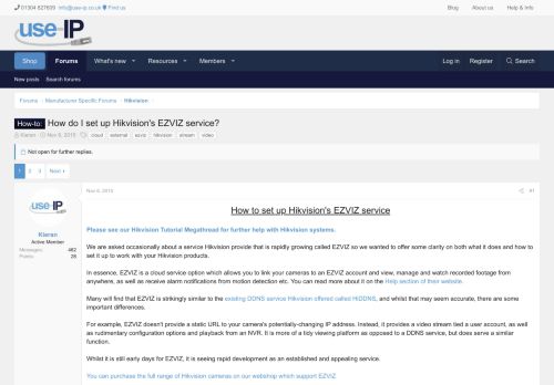 
                            9. How to set up Hikvision's EZVIZ service | IP CCTV Forum for IP ...