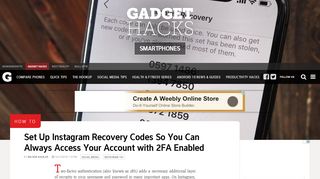 
                            10. How to Set Up Instagram Recovery Codes So You Can Always Access ...