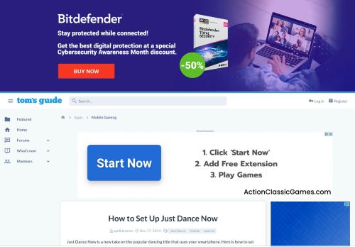 
                            10. How to Set Up Just Dance Now | Tom's Guide Forum